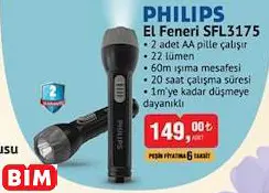 PHİLİPS EL FENERİ SFL3175